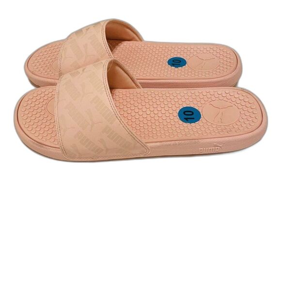 Puma slides women’s size 10 pink new - Picture 1 of 3